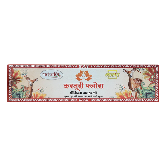 Patanjali Aastha Premium Agarbatti Kasturi Flora 20N