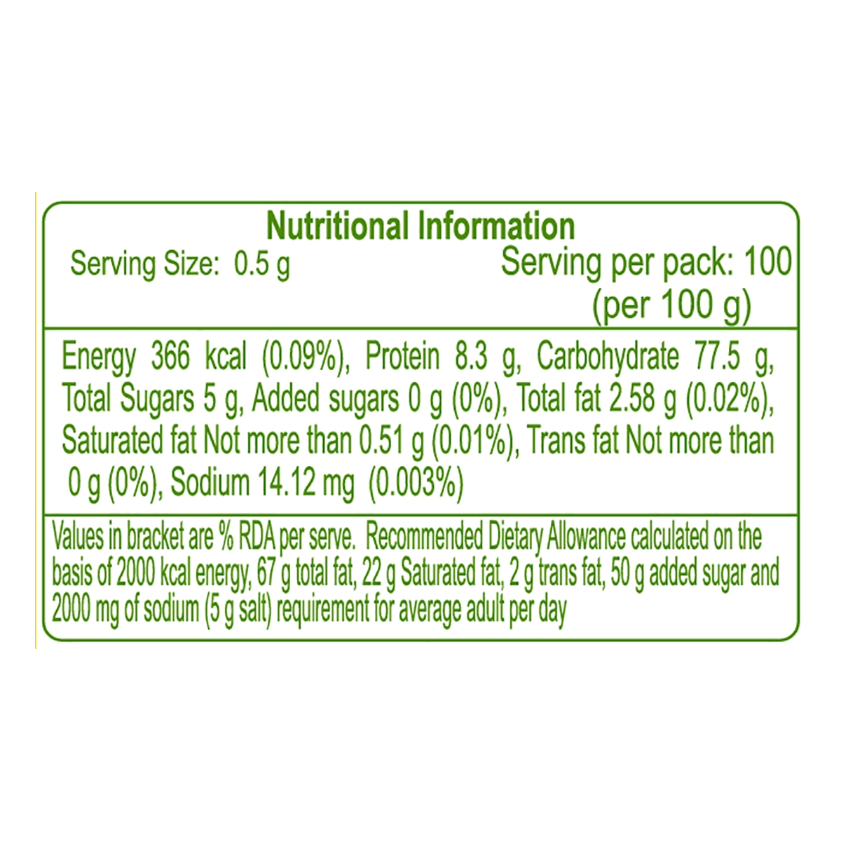 Patanjali Combo Bandhani Hing 50 G (New) (Pack of 2)