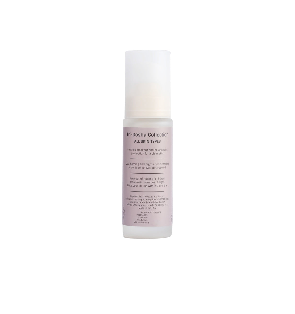 Sri Sri Tattva Blemish Support Serum, by Shankara - 30 ml