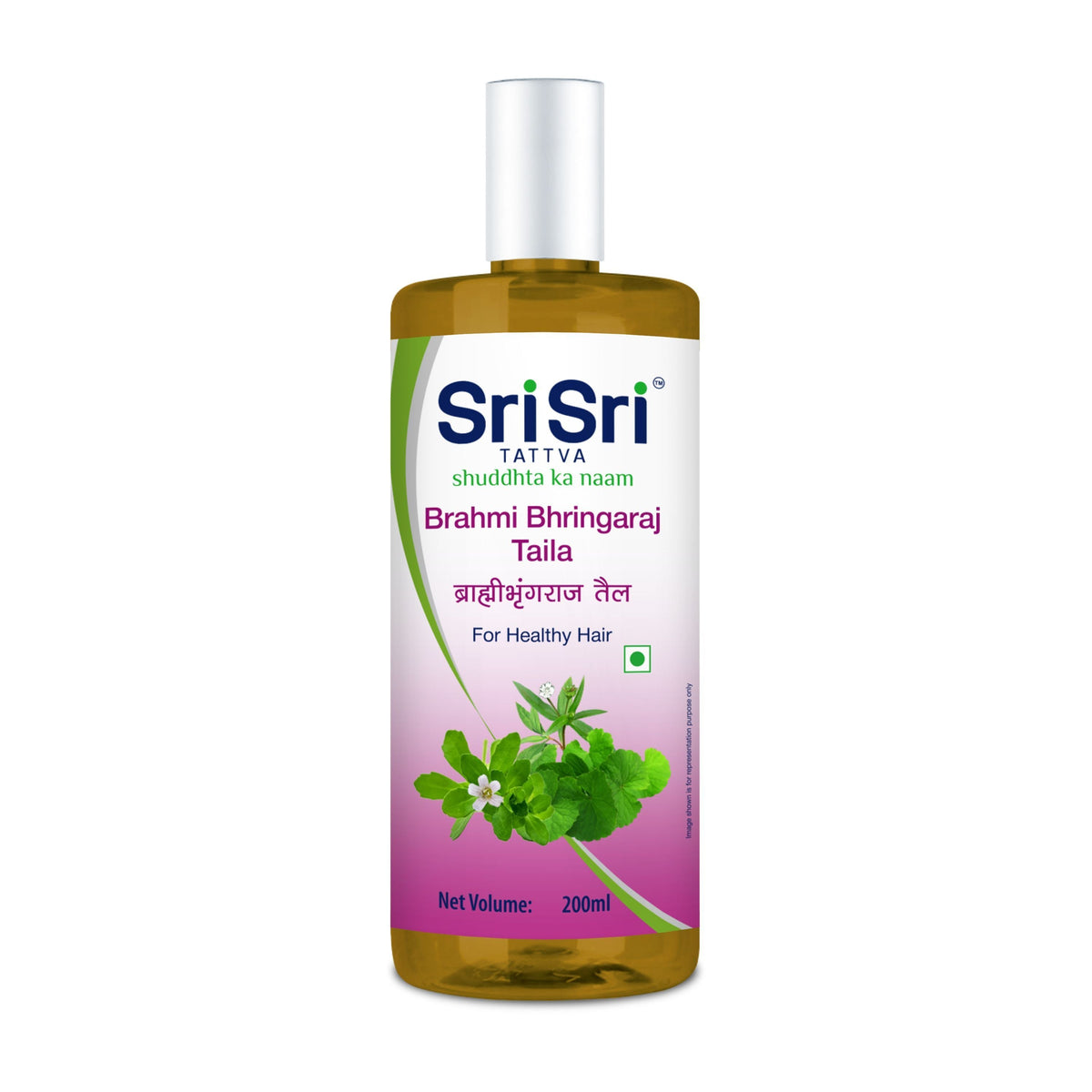 Sri Sri Tattva Brahmi Bhringaraj Taila - Anti Graying, 200 ml