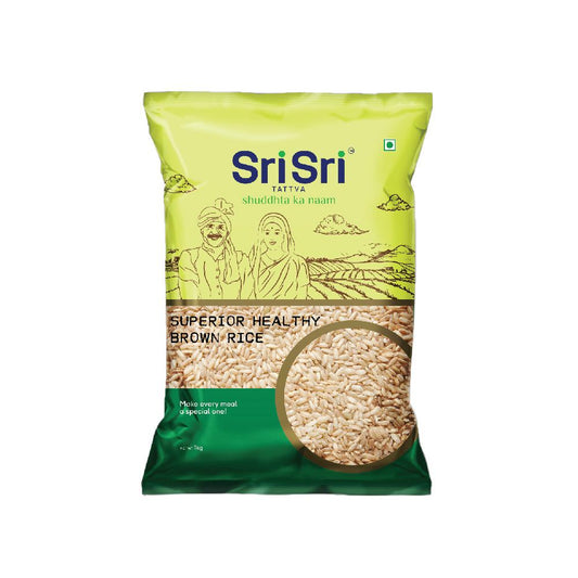 Sri Sri Tattva Superior Healthy Brown Rice, 1 kg