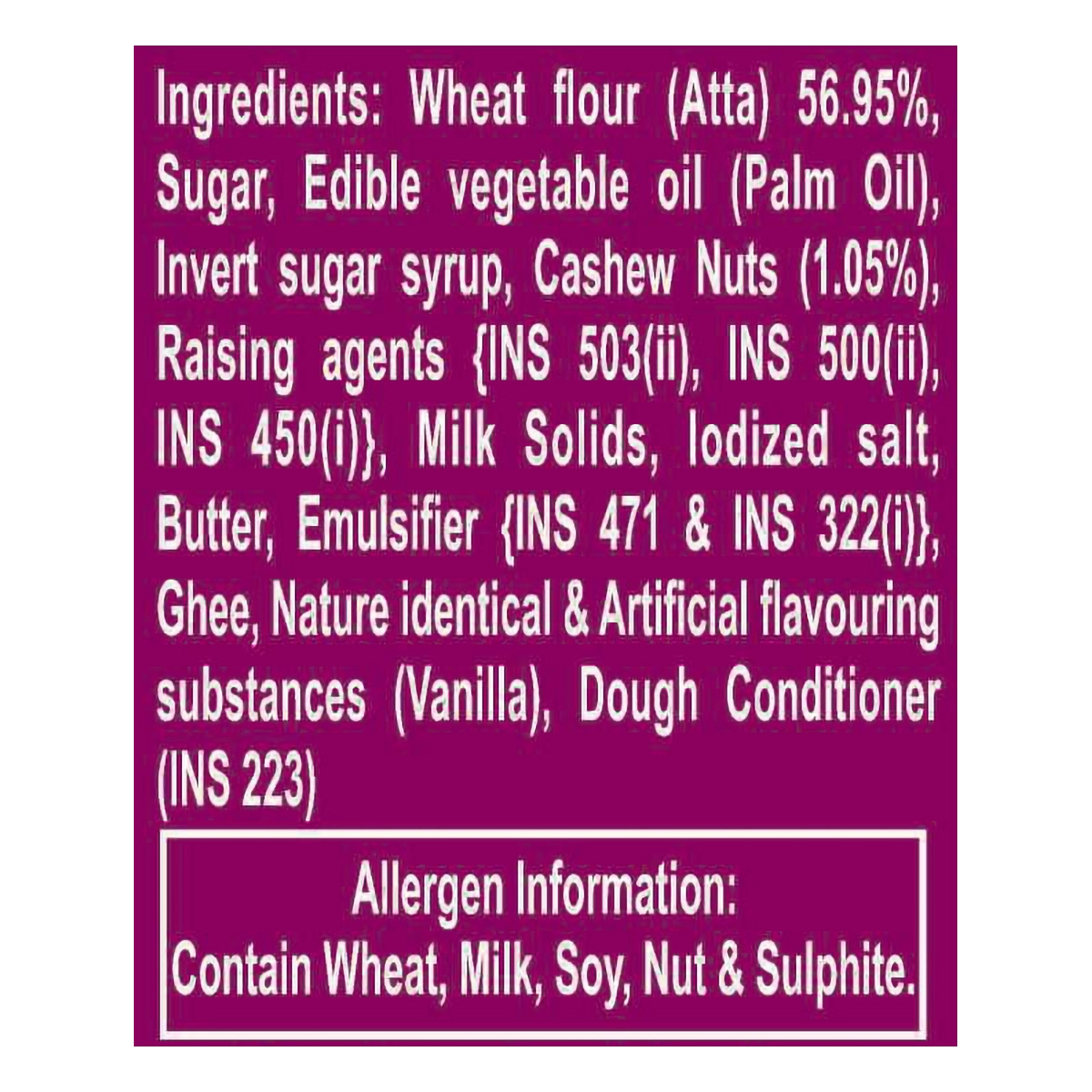 Patanjali Cashew Cookies