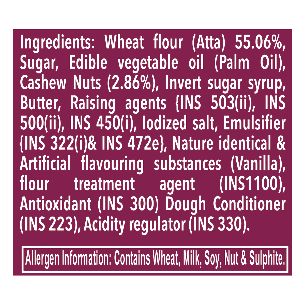 Patanjali Cashew Cookies