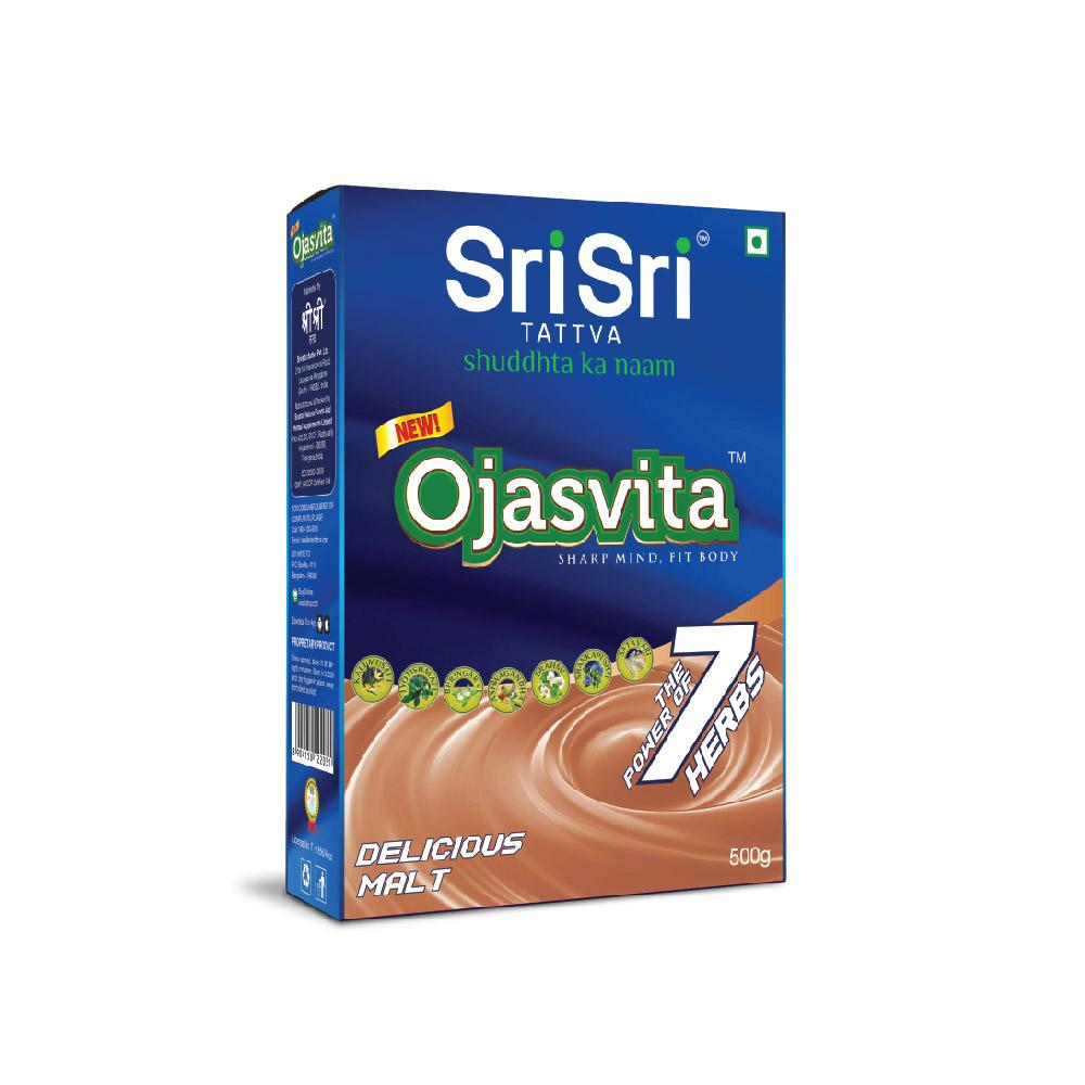 Sri Sri Tattva Malt Ojasvita - Sharp Mind & Fit Body, 500 g