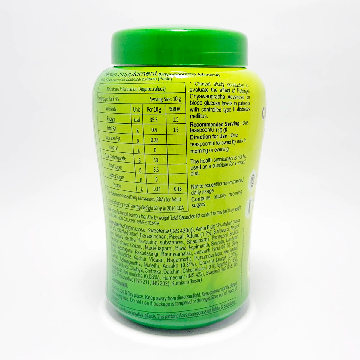 Patanjali Chyawanprabha Advance No Added Sugar