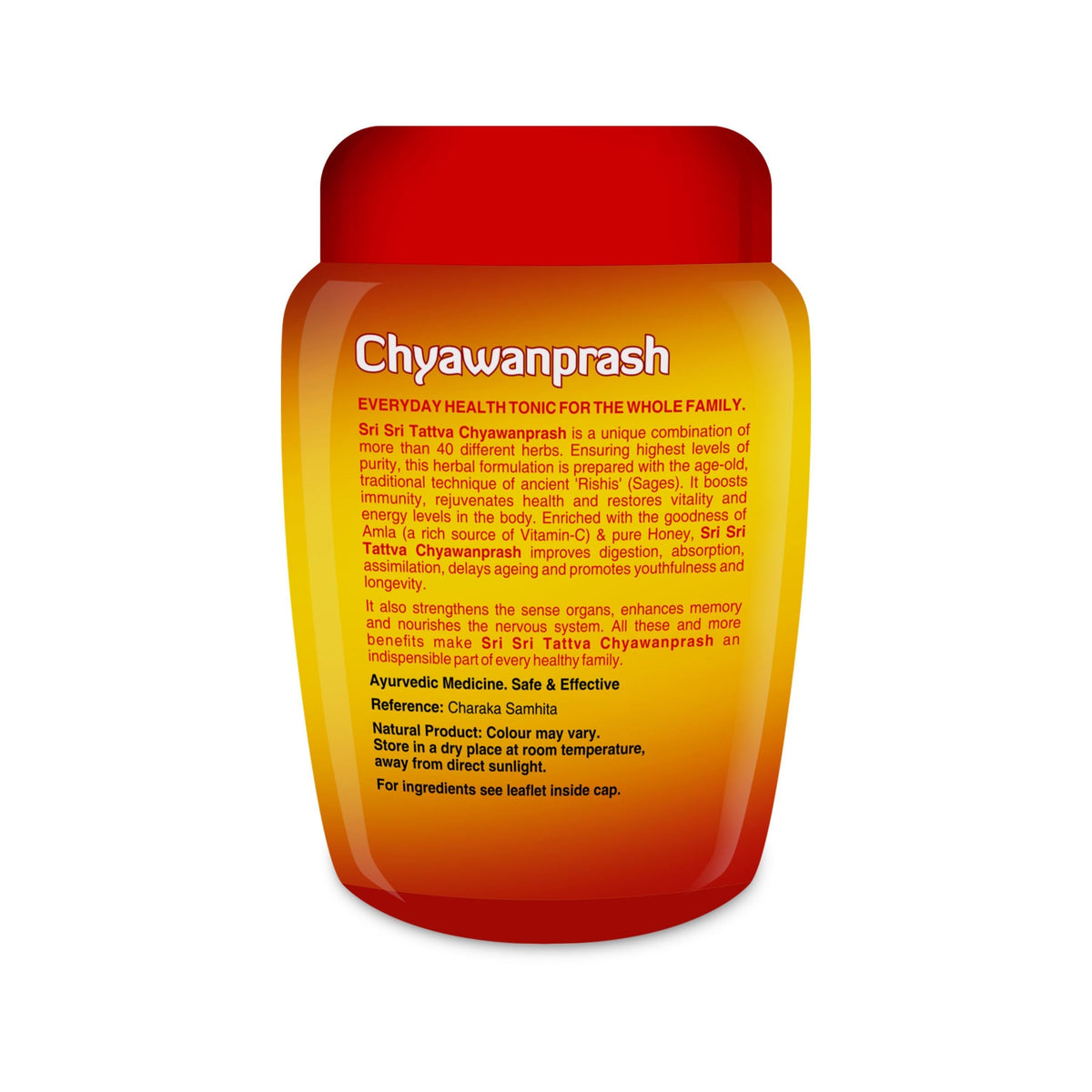 Sri Sri Tattva Chyawanprash - Herbal Immunity Booster with 40+ Ayurvedic Ingredients for Better Strength and Stamina, 1 kg