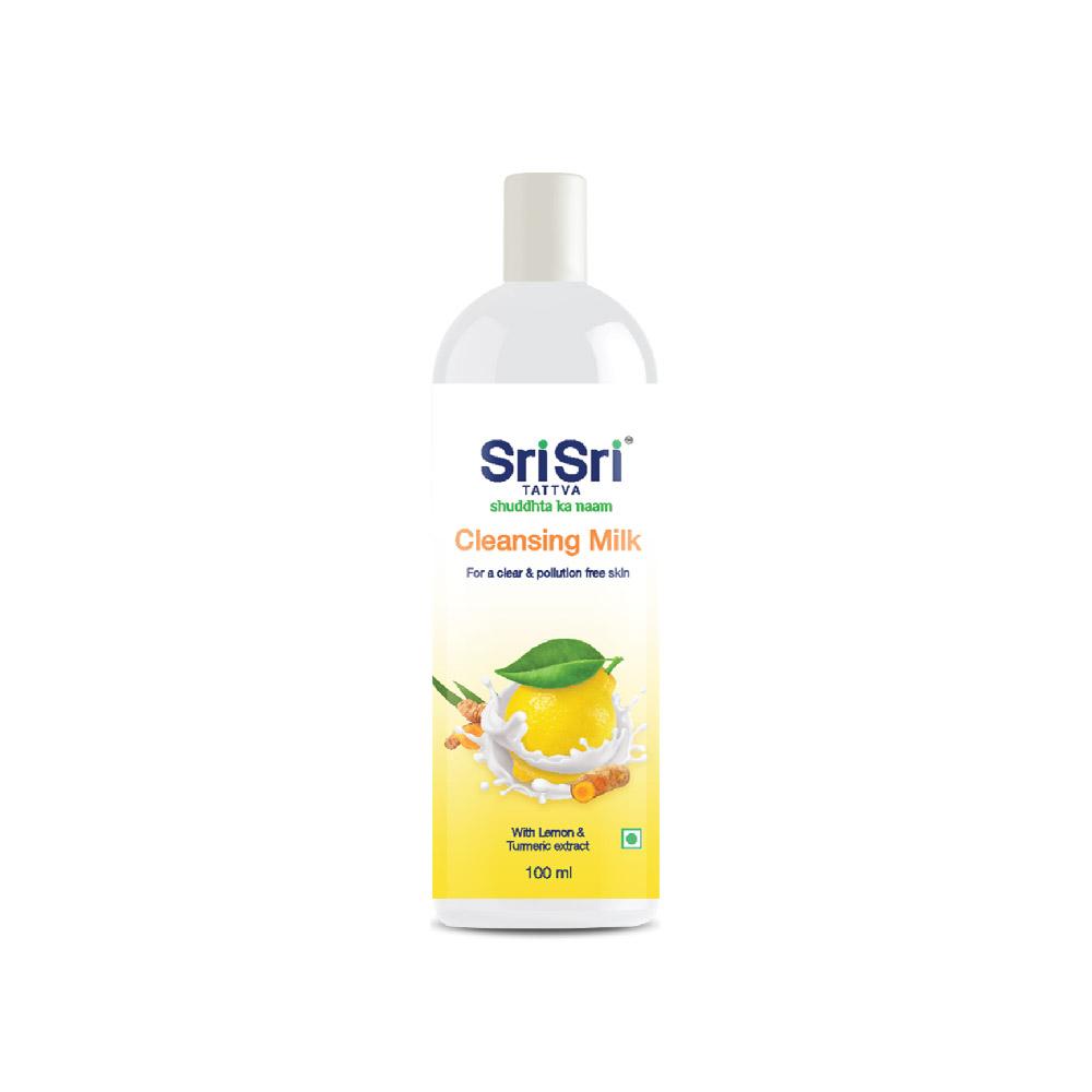 Sri Sri Tattva Cleansing Milk - For Clear & Pollution Free Skin, 100 ml