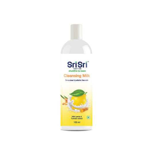 Sri Sri Tattva Cleansing Milk - For Clear & Pollution Free Skin, 100 ml