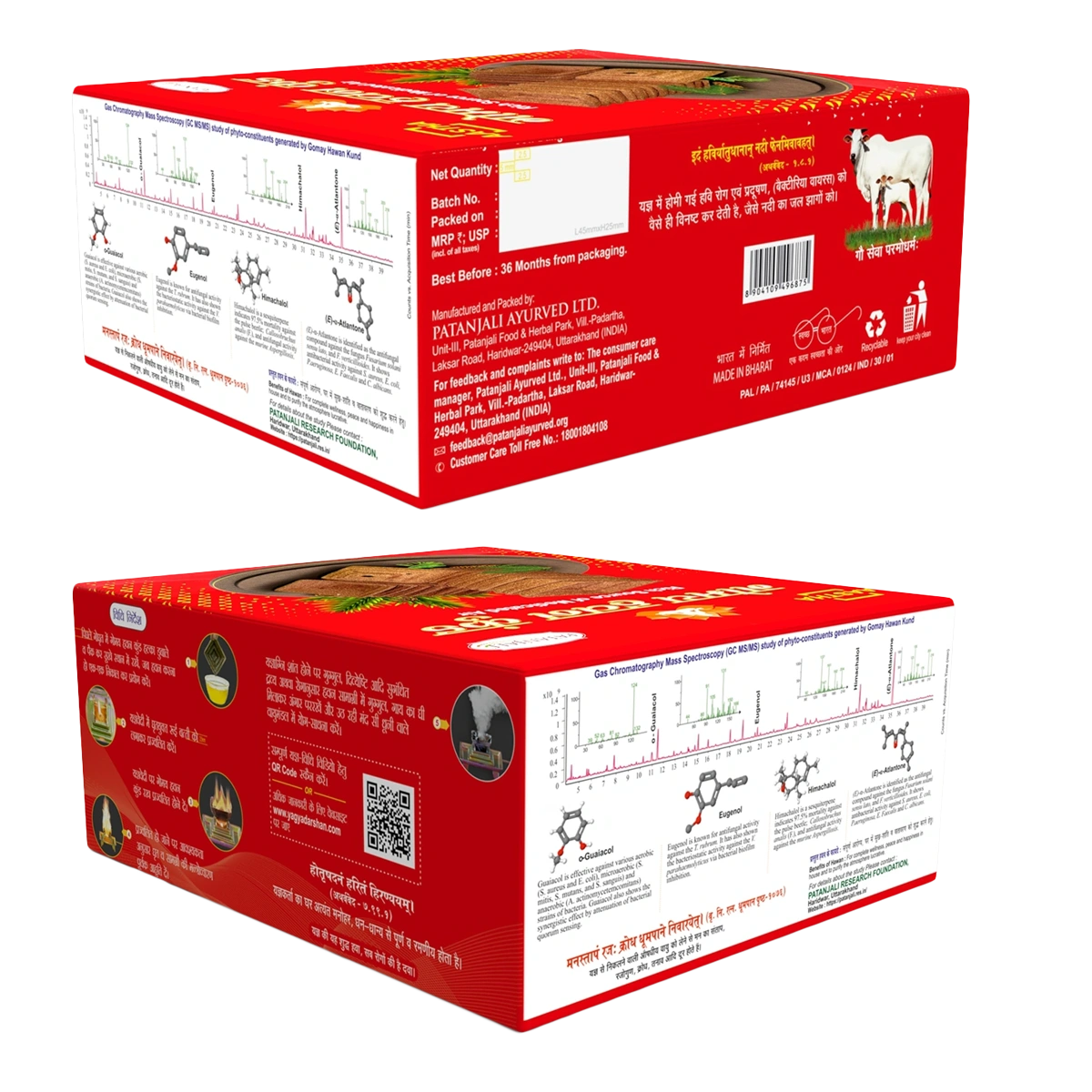 Patanjali Combo-Yagyavedi + Gomay Hawan Kund