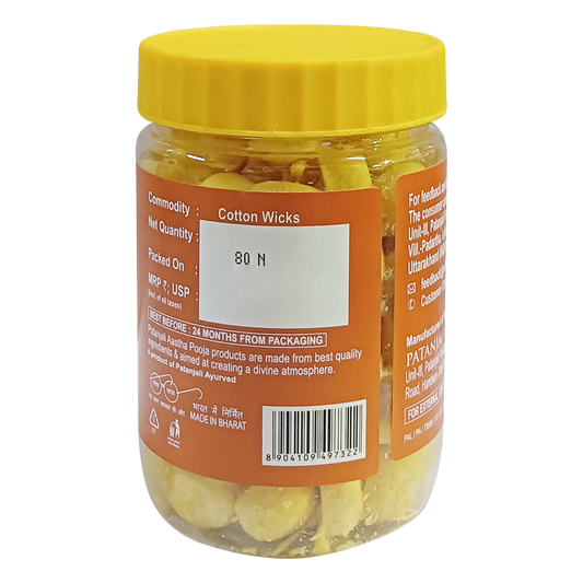 Patanjali Aastha Ghee Batti - 80 N