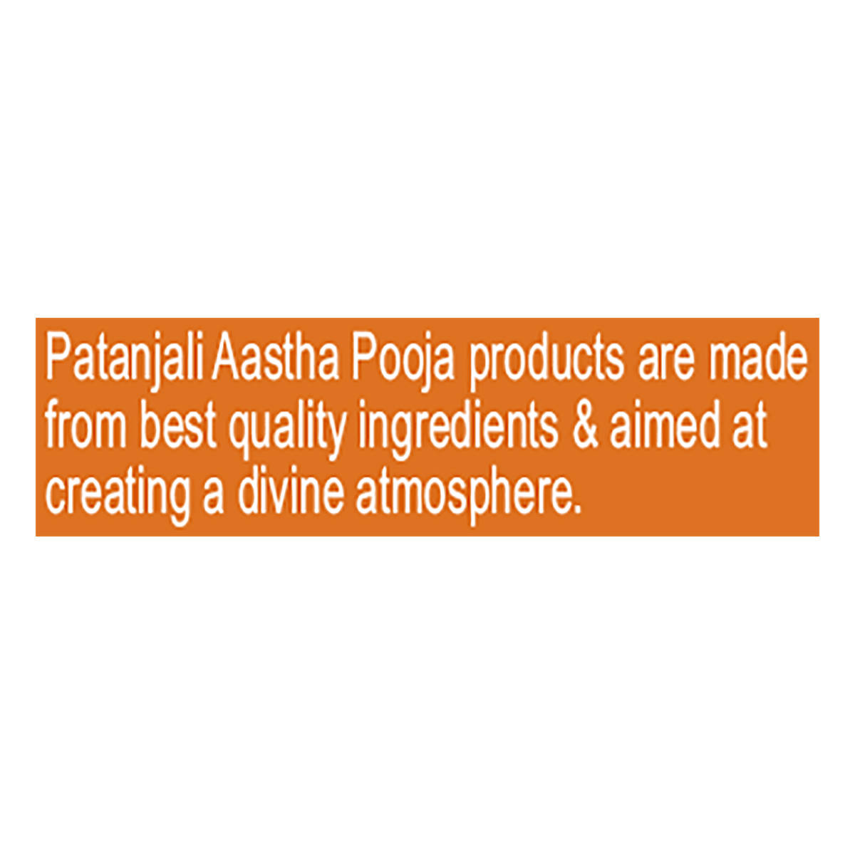 Patanjali Aastha Ghee Batti - 80 N
