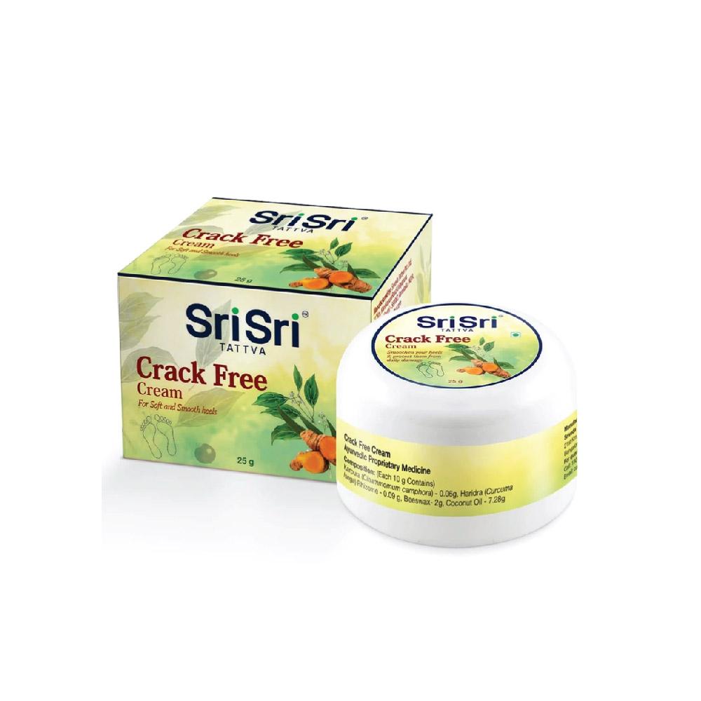 Sri Sri Tattva Crack Free Cream - For Soft & Smooth Heels, 25 g