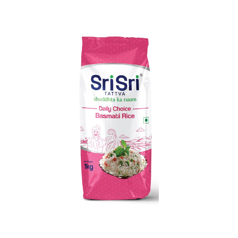 Sri Sri Tattva Daily Choice Basmati Rice, 1 kg