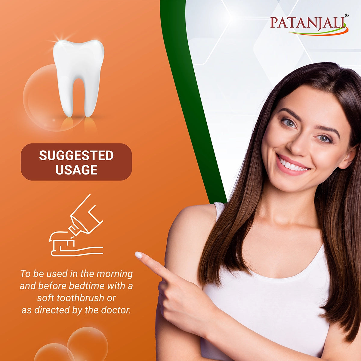 Patanjali Dant Kanti Medicated Oral Gel Toothpaste