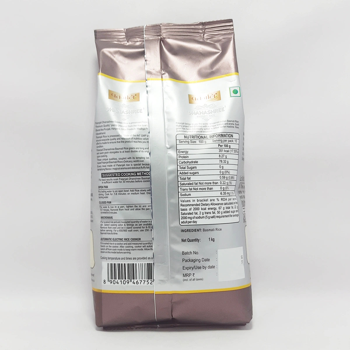 Patanjali Dhanashree Basmati Rice