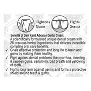 Patanjali Dant Kanti Dental Cream (Advance) 50-G (Pack Of 4)
