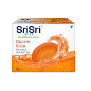 Sri Sri Tattva Glycerin Soap - For Soft & Hydrated Skin, 75 g