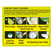 Patanjali Green Flush Toilet Cleaner (Low Hcl)
