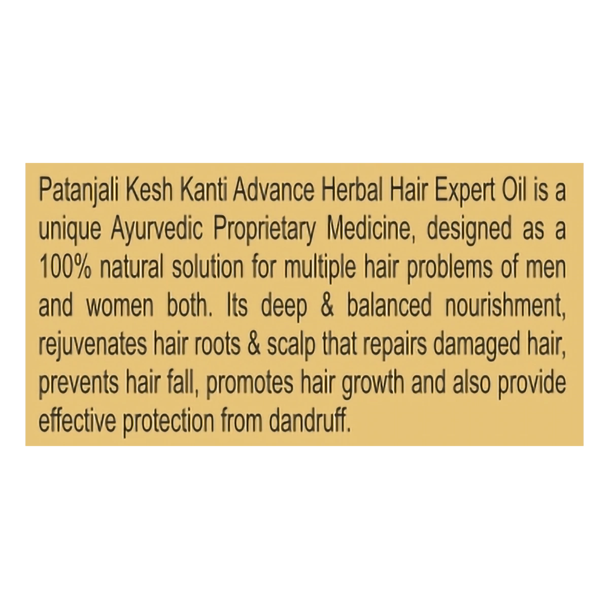 Patanjali Kesh Kanti Advance Herbal Hair Expert Oil