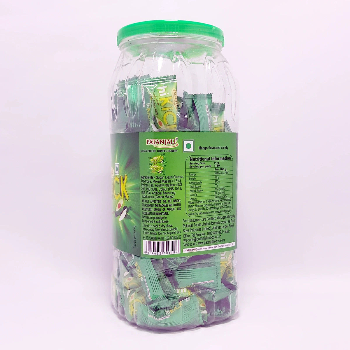 Patanjali Hikick Candy - Kacha Aam (Jar)