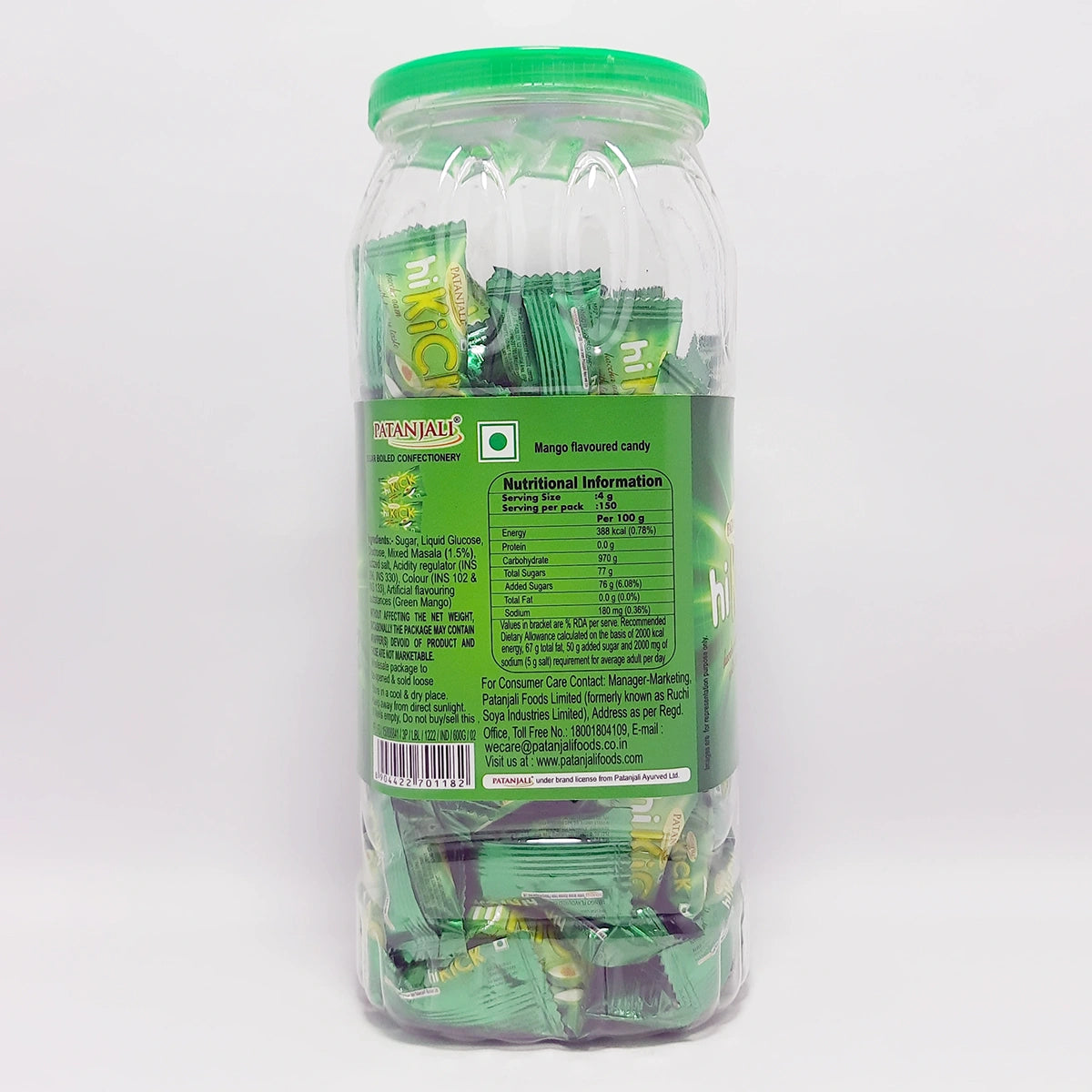 Patanjali Hikick Candy - Kacha Aam (Jar)