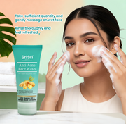 Sri Sri Tattva Anti Acne Face Wash - For Radiant & Spotless Skin, 100 ml