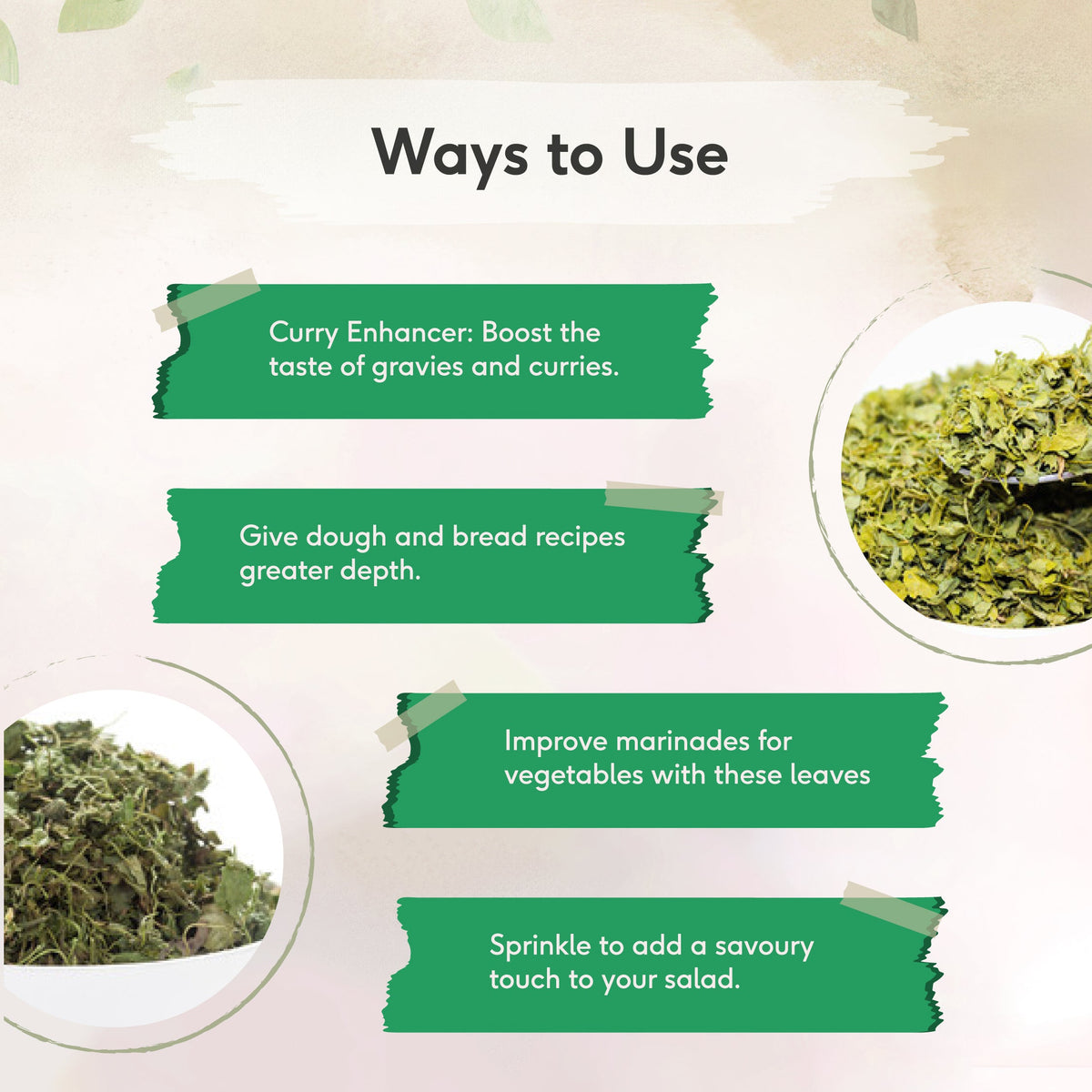Sri Sri Tattva Kasuri Methi, 25 g