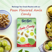 Sri Sri Tattva Amla Candy - Paan Flavoured - Delicious, Healthy & Digestive, 400 g