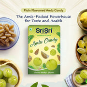 Sri Sri Tattva Amla Candy - Plain Flavoured - Delicious Healthy & Digestive, 400 g