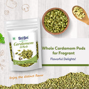 Sri Sri Tattva Cardamom Whole, 50 g