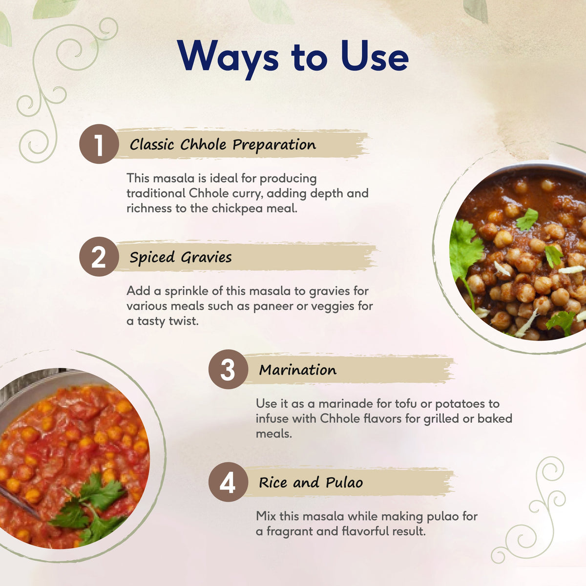 Sri Sri Tattva Chhole Chana Masala, 100 g