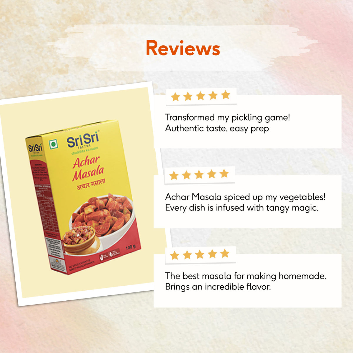 Sri Sri Tattva Achar Masala, 100 g