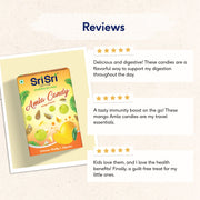 Sri Sri Tattva Amla Candy - Mango Flavoured - Delicious Healthy & Digestive, 400 g
