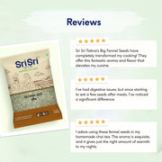 Sri Sri Tattva Big Fennel Seeds - Saunf, 100 g