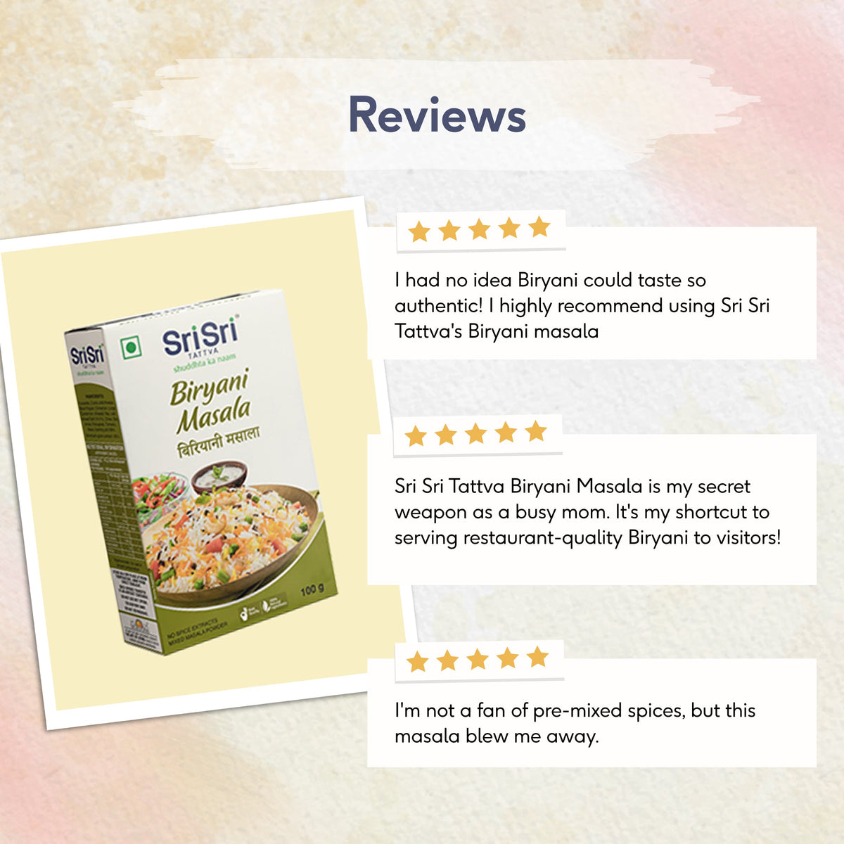 Sri Sri Tattva Biryani Masala, 100 g