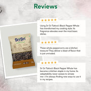 Sri Sri Tattva Black Pepper Whole - Kali Mirch, 100 g