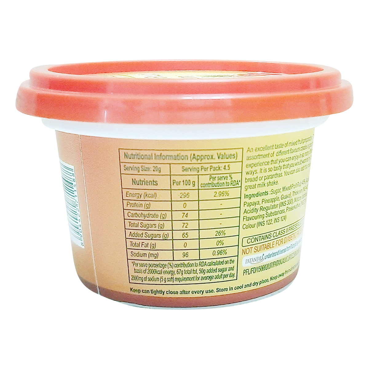 Patanjali Mixed Fruit Jam