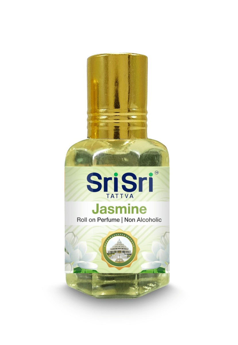 Sri Sri Tattva Aroma - Jasmine - Roll on Perfume, 10 ml