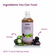 Sri Sri Tattva Karela Jamun Juice | Supports Metabolic Balance, Energy & Overall Wellness | 1 L