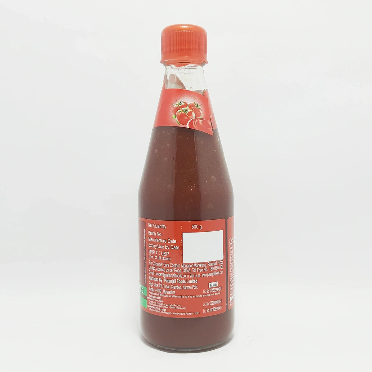 Patanjali Tomato Ketchup With Onion & Garlic (B)