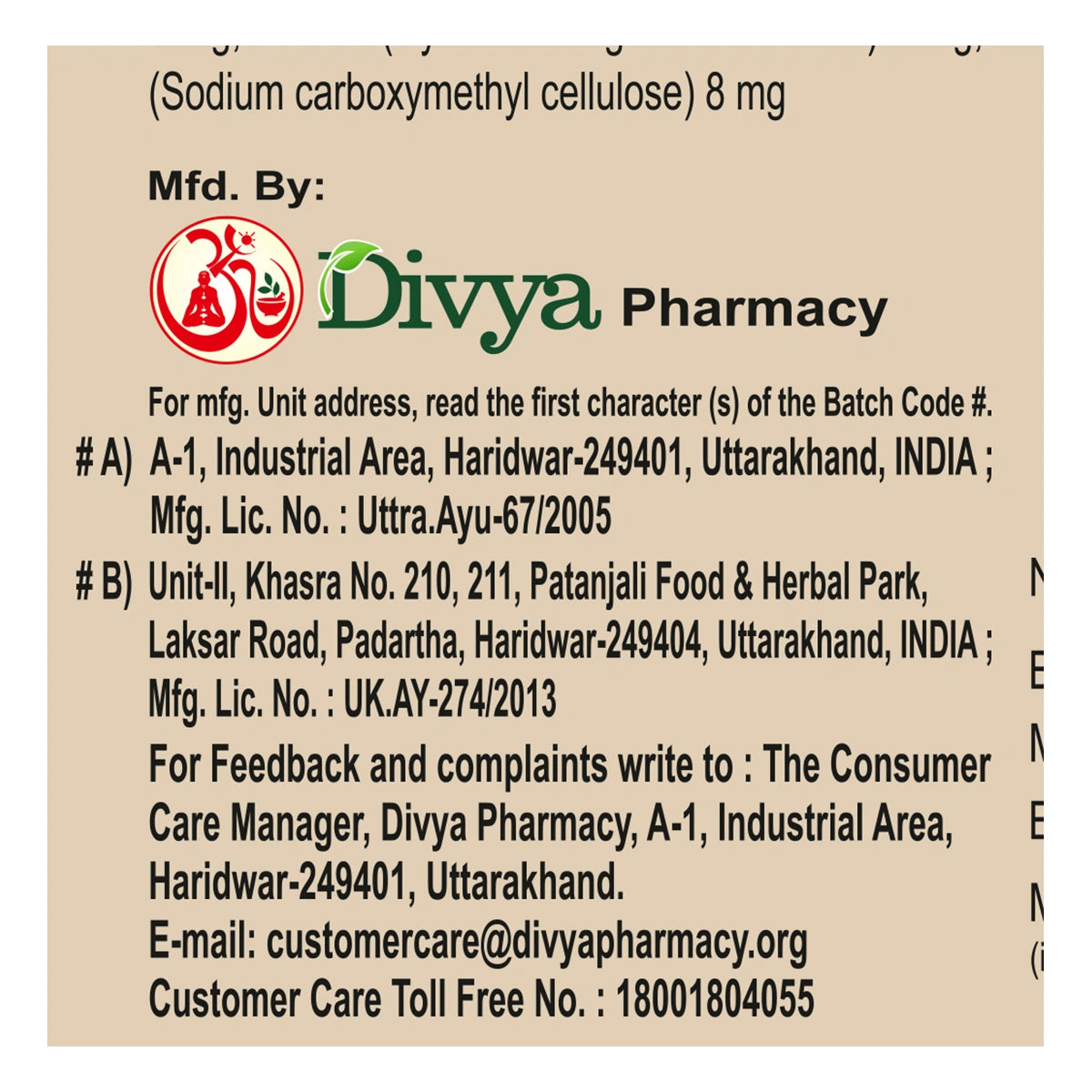Patanjali Divya Livogrit Vital 3 U X 20 N