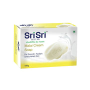 Sri Sri Tattva Malai Cream Soap - Relaxes, Refreshes & Rejuvenates, 100 g