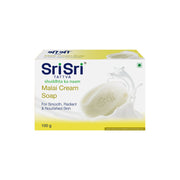 Sri Sri Tattva Malai Cream Soap - Relaxes, Refreshes & Rejuvenates, 100 g