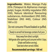 Patanjali Natural Mango Beverage (Tetra Pack)