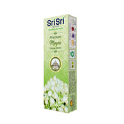 Sri Sri Tattva Premium Mogra Dhoop Sticks For Pooja | Dhoop Batti / Sticks | Fragrances – Natural Mogra | Bamboo-less | Free Stand | 50 g