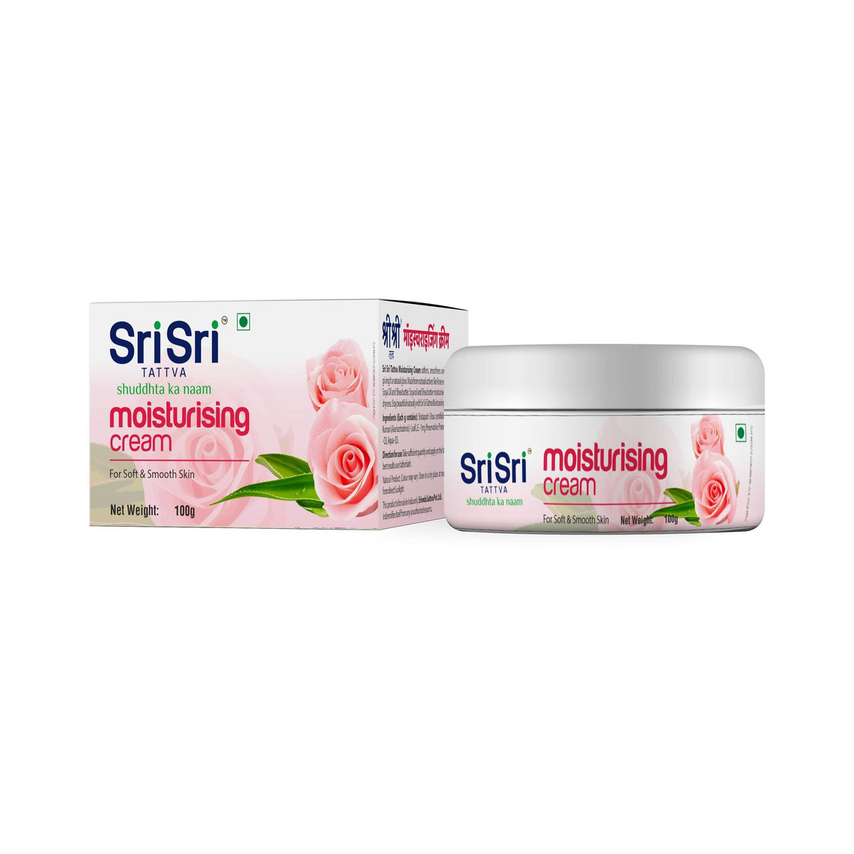 Sri Sri Tattva Moisturising Cream - For Soft & Smooth Skin, 100 g