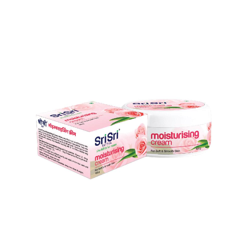 Sri Sri Tattva Moisturising Cream - For Soft & Smooth Skin, 100 g