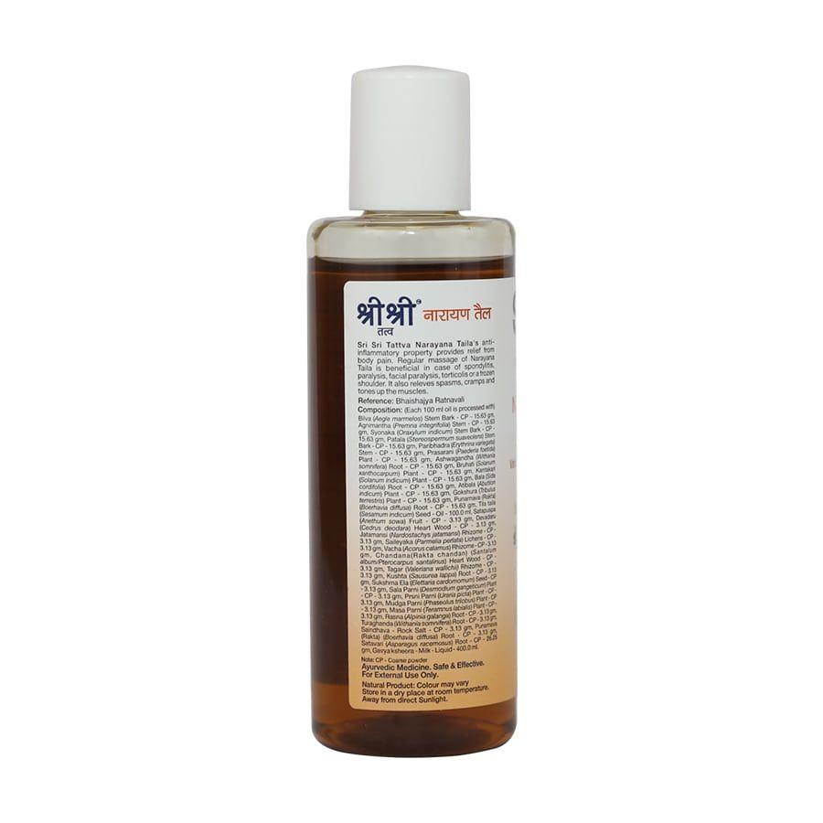Sri Sri Tattva Narayana Taila - Vata Related Problem & Fatigue, 100 ml