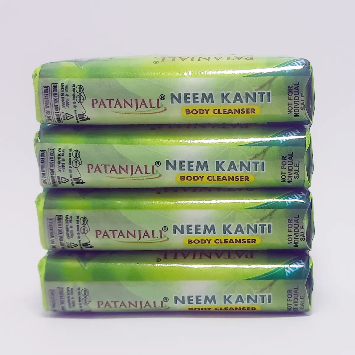 Patanjali Neem Kanti Body Cleanser - Pack of 4