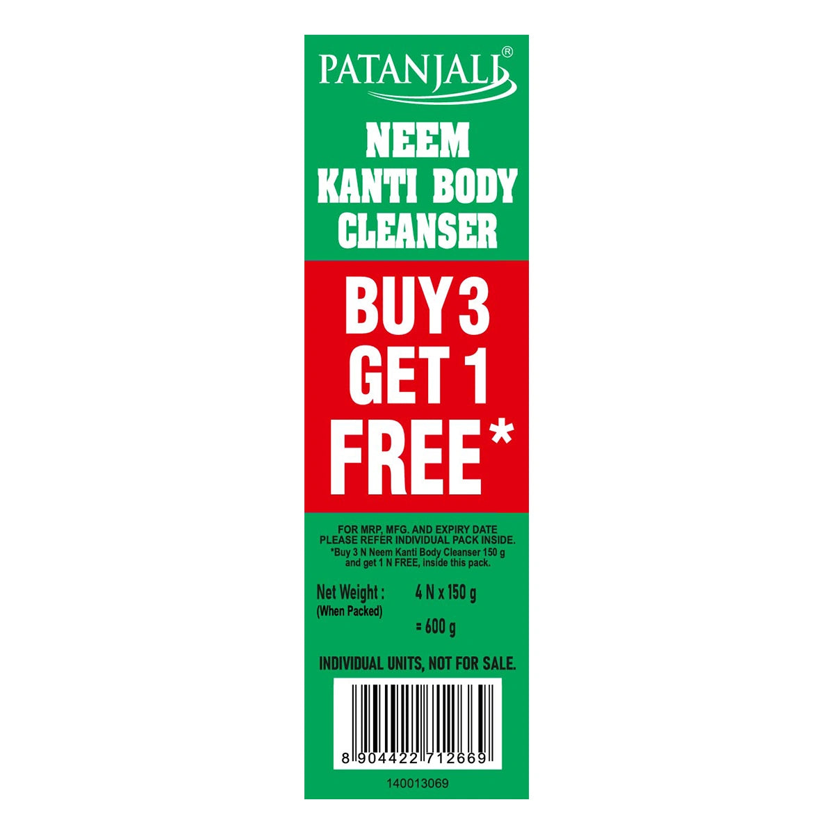 Patanjali Neem Kanti Body Cleanser